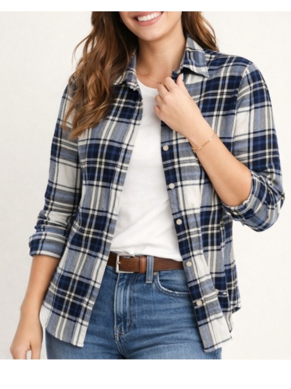Old Navy Button-Up Flannel Shirt